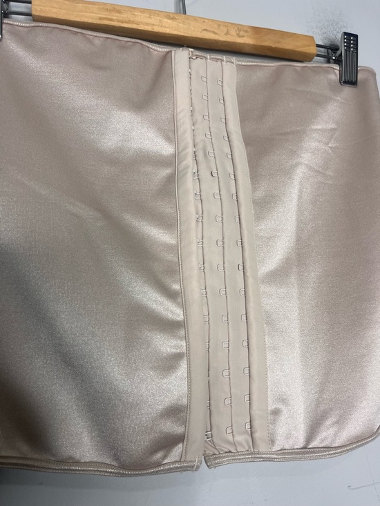 Leonisa Slimming Waist Cincher Corset with Latex, Beige/Champagne, size XL - Picture 5 of 14